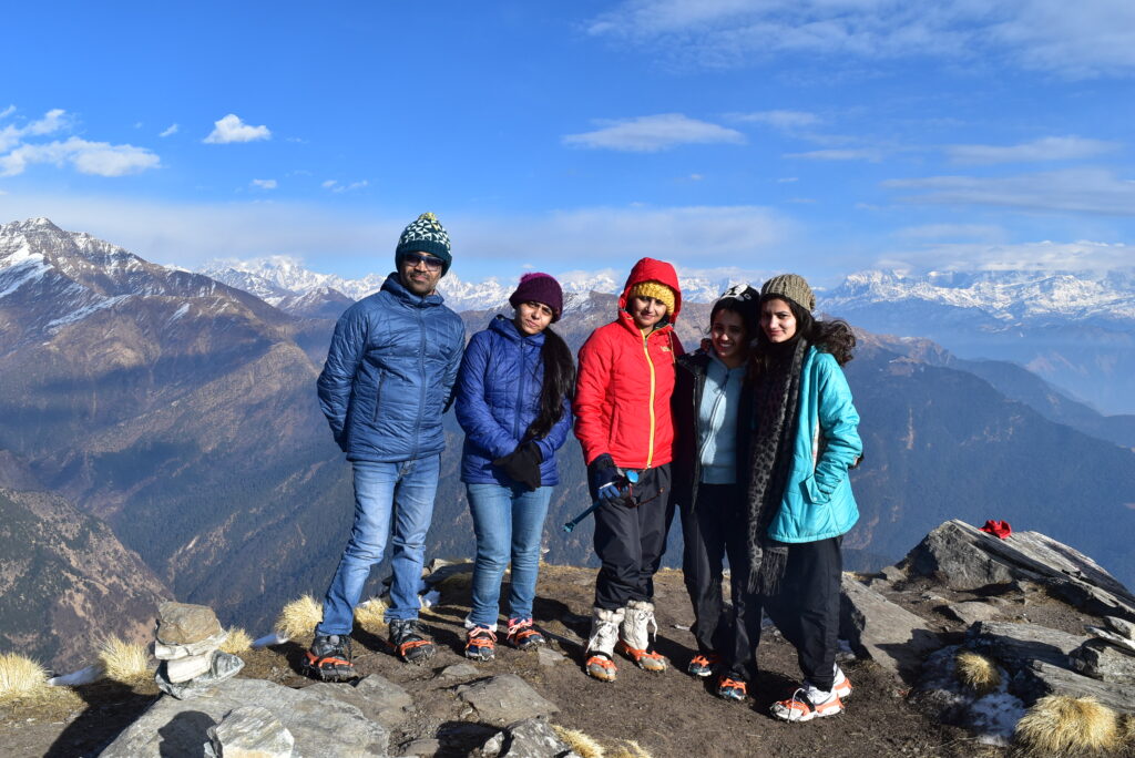 Trekkers at Chopta Trek - Outdoor Monks