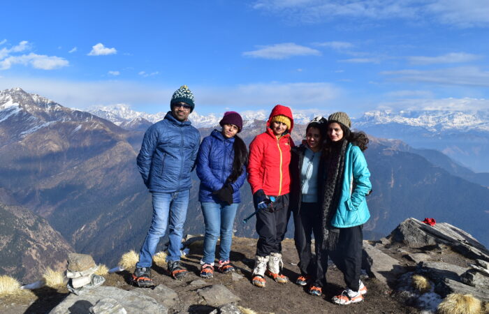 Trekkers at Chopta Trek - Outdoor Monks